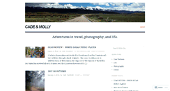 Desktop Screenshot of cadeandmolly.com